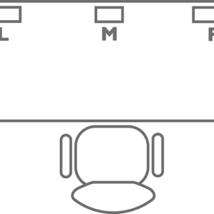 Cost mounting rectangular hole