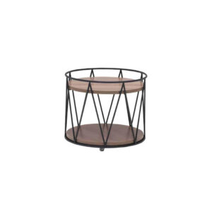 Tambour side table